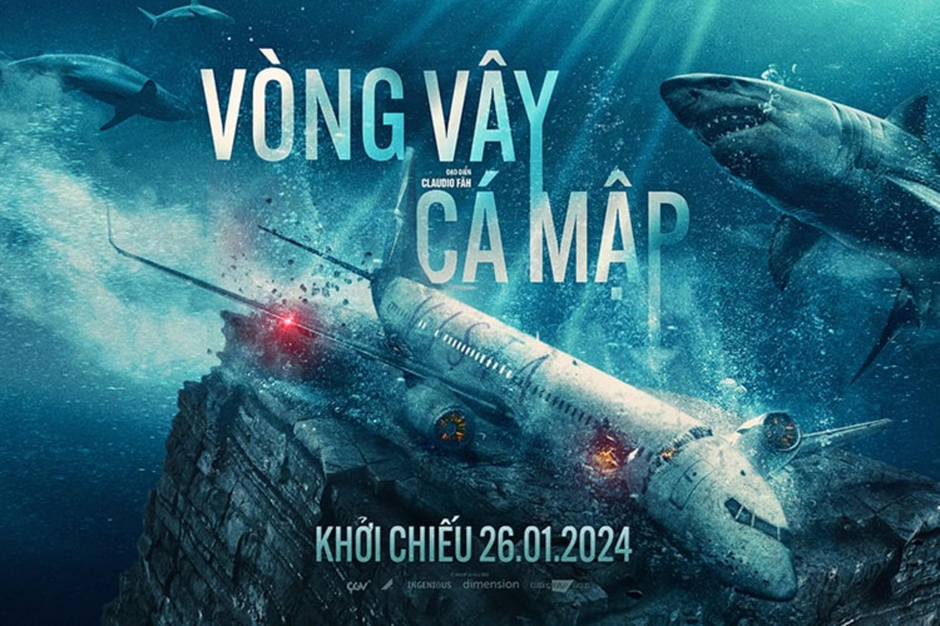 Trận chiến sinh tồn nghẹt thở giữa lòng đại dương trước những sát thủ máu lạnh.