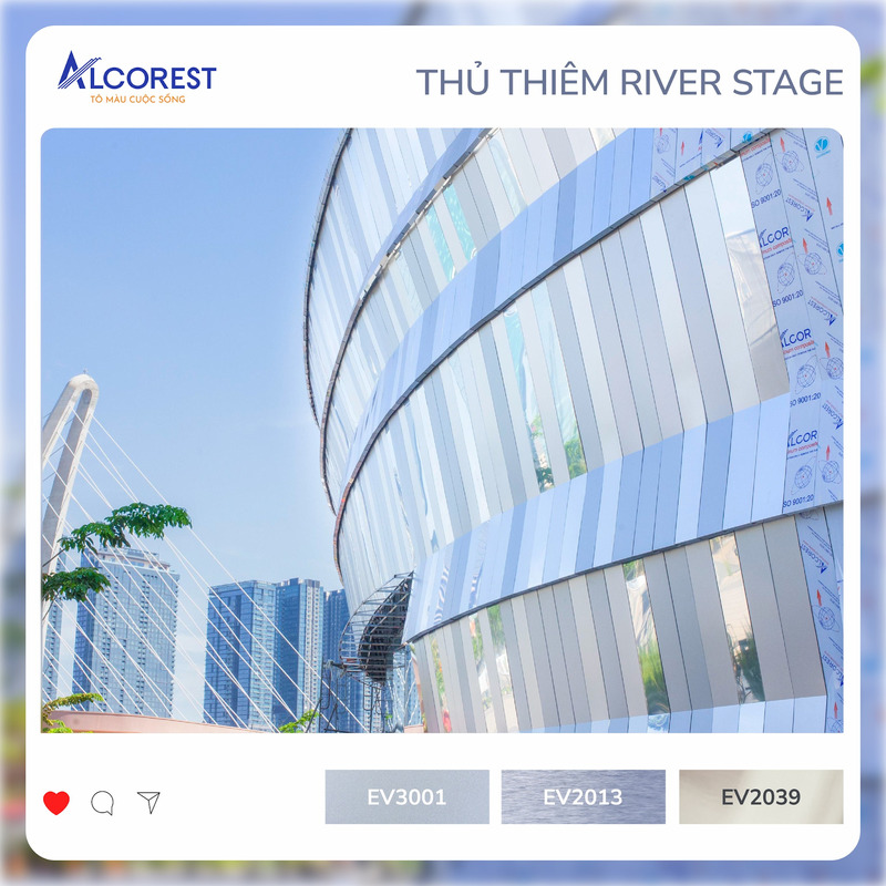 Hình ảnh các công trình lớn tại Việt Nam sử dụng tấm hợp kim nhôm nhựa Alcorest