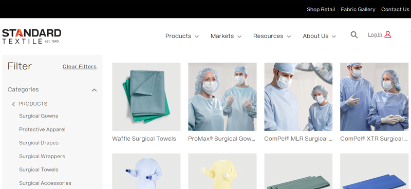 A global leader providing very durable healthcare textiles and innovations