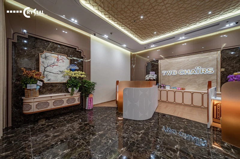 Private wealth management suite at Woori Bank Tay Sai Gon Branch (Source: Deco Crystal) 