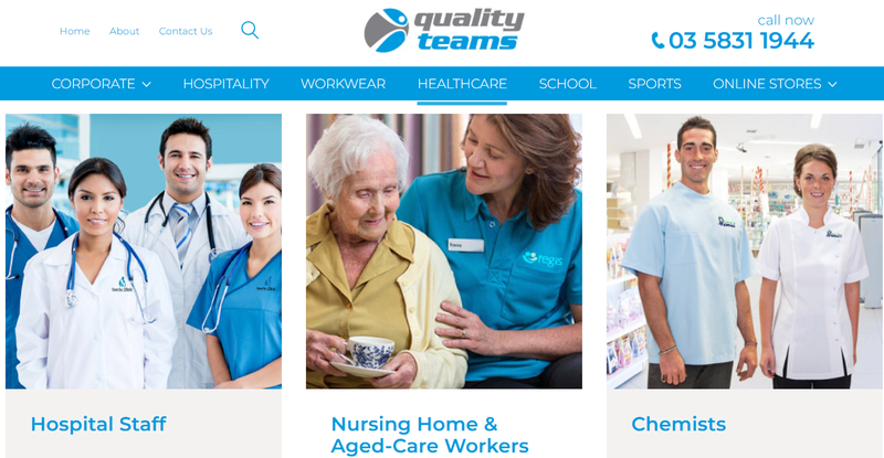 Quality Teams famous for flexible, custom-made uniforms with friendly customer service