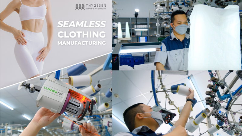 Thygesen Textile Vietnam develops seamless leggings in collaboration with trusted subcontractors and advanced knitting partners