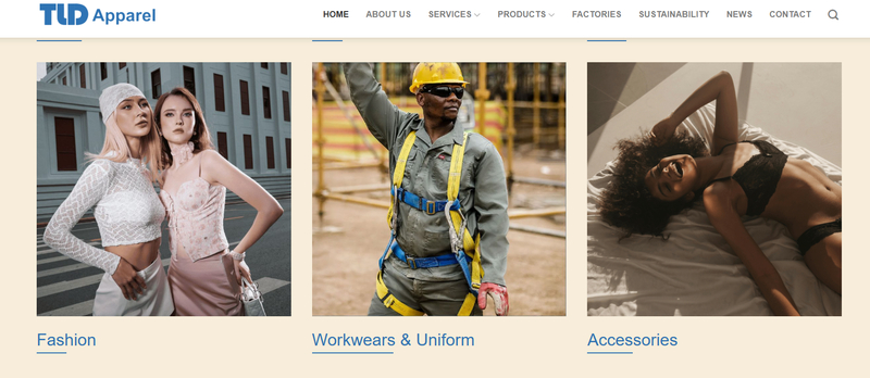 TLD Apparel offers end-to-end services from design and fabric sourcing to bulk production and quality control for durable, industry-specific uniforms