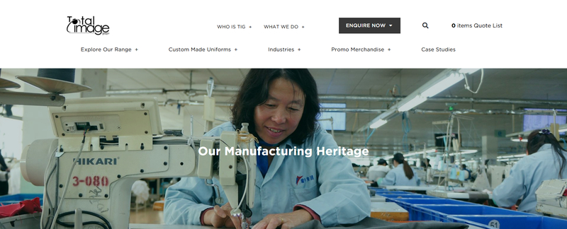 Total Image Group is an Australian-owned uniform and workwear company founded in 2005 and headquartered in Sydney