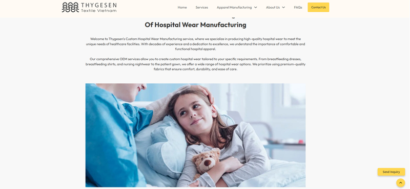 With comprehensive OEM/ODM services from product development to bulk production, Thygesen supports healthcare brands with reliable, flexible, and sustainable manufacturing solutions