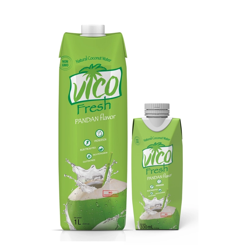 Nước dừa vị dứa
