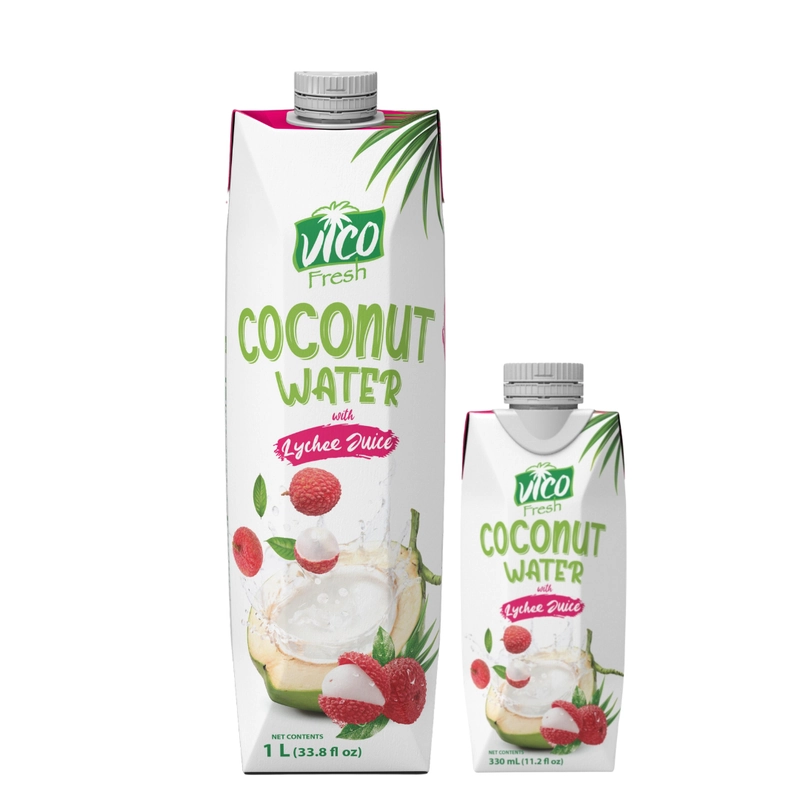 Nước dừa vị vải