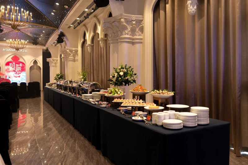 Chú ý cân đối số lượng khách mời khi chọn thực đơn buffet cho gala dinner