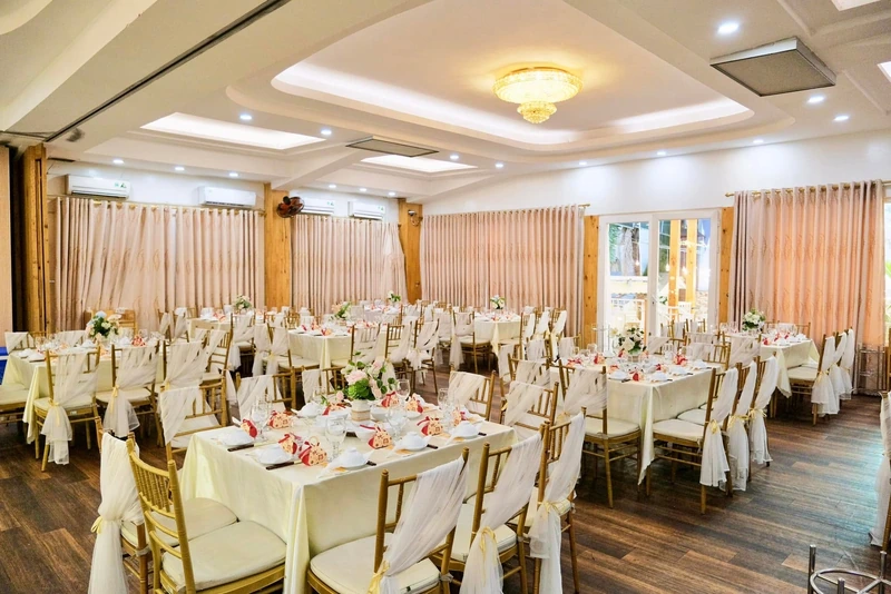 Đồng Xanh Wedding phù hợp với những buổi tiệc thân mật (Nguồn: Internet)