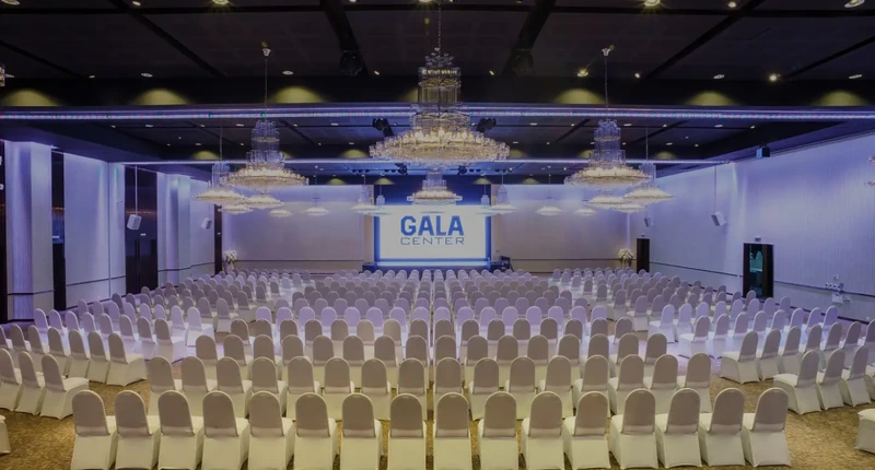 Gala Center nổi bật với hệ thống năm sảnh đa dạng sức chứa (Nguồn: Internet)